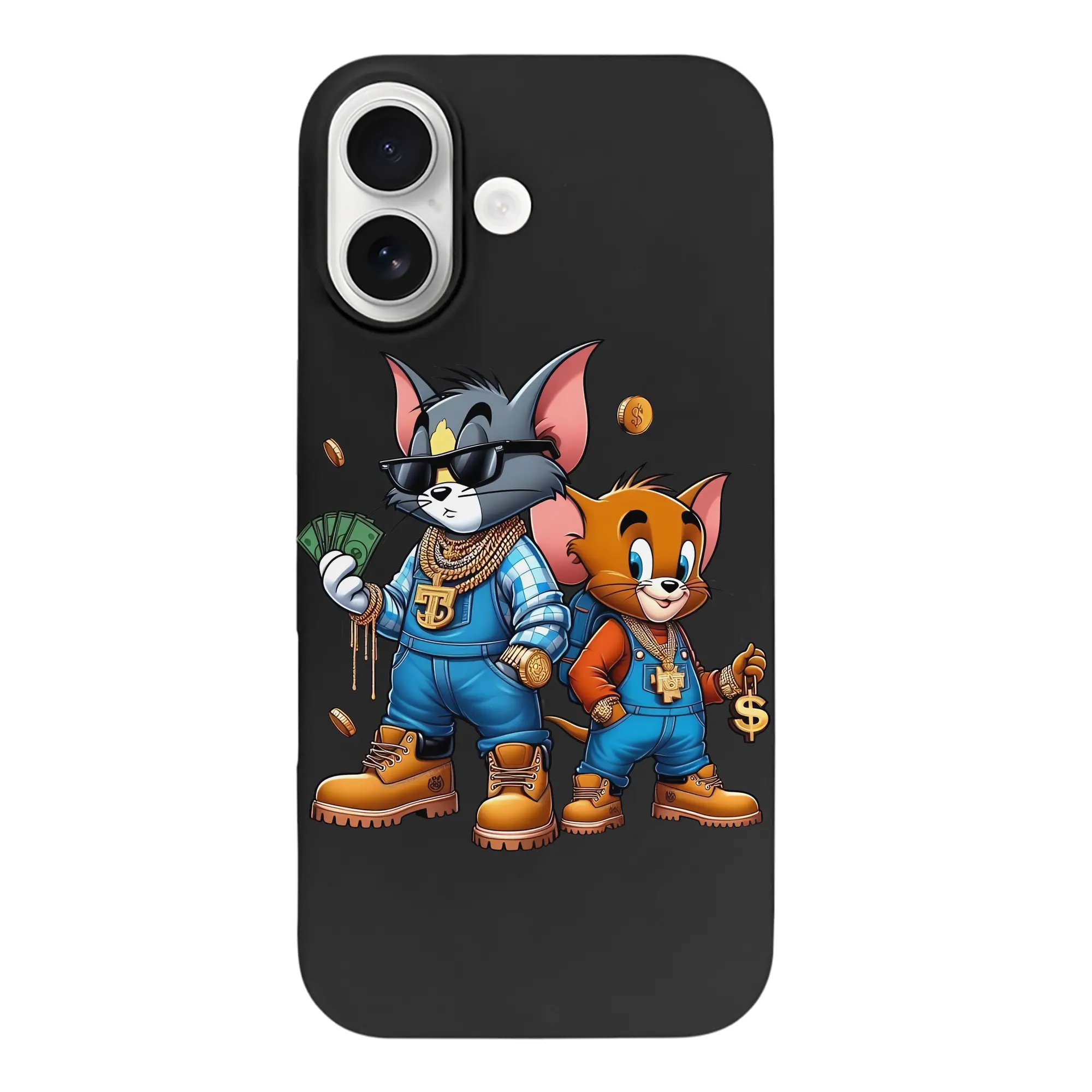 トムとジェリー グッズ ジェリー - iPhone 17 シリーズ シリコンケース 薄型 耐衝撃 指紋防止 ソフトタッチカバー 精密フィット 傷防止 保護ケース iPhone 17/17 Air/17 Pro/17 Pro Max 対応